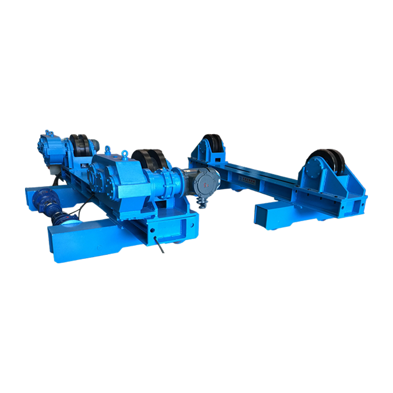 40T Adjustable Welding Rotator with Manual Orbital Movement&Additional Groove Rollers