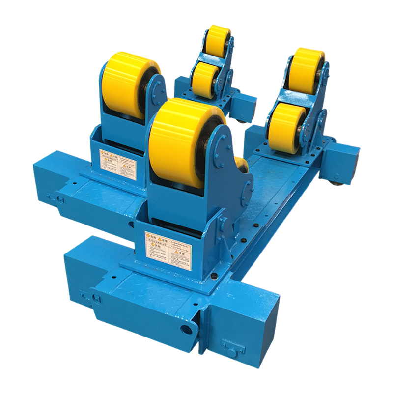 20T Self Aligning Welding Rotator with Manual Orbital Movement&Additional Double Cycloidal Connected Reducer