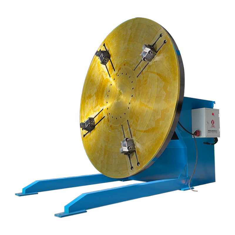 3T Conventional Welding Positioner with Additional Vertical Lathe Chucks